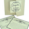 Frankincense All in One stationery set