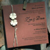 Bushgrove wedding invitation