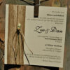 Roseleigh wedding invitation