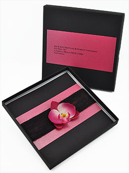 Orchid Tula Wedding Invitation