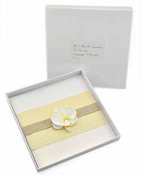 Orchid Pure Wedding Invitation